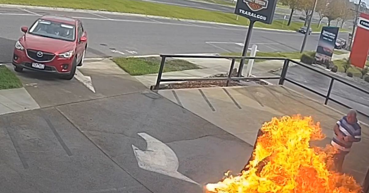 Harley-Davidson Traralgon: man saves store from alleged arson attack