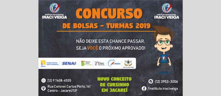 Concurso de Bolsa Iraci Veiga 2019