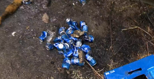Homem apaga incêndio na California com cerveja