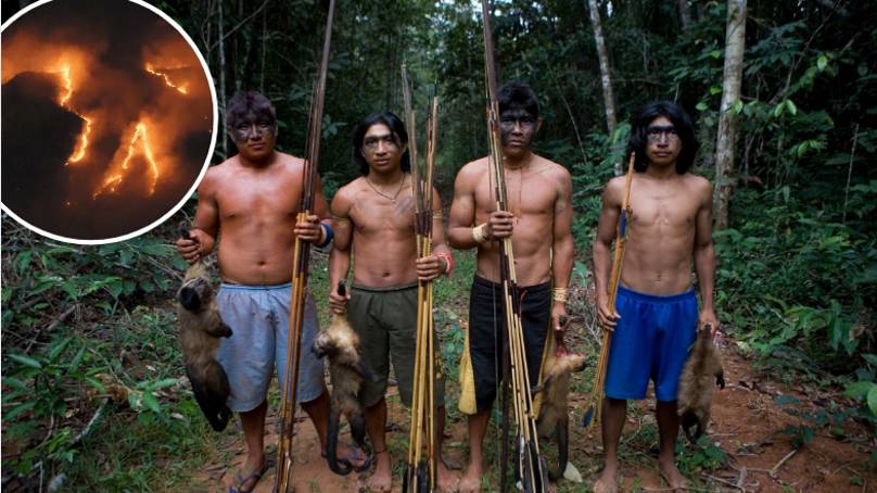 Tribos indígenas brasileiras se unem para proteger a floresta amazônica