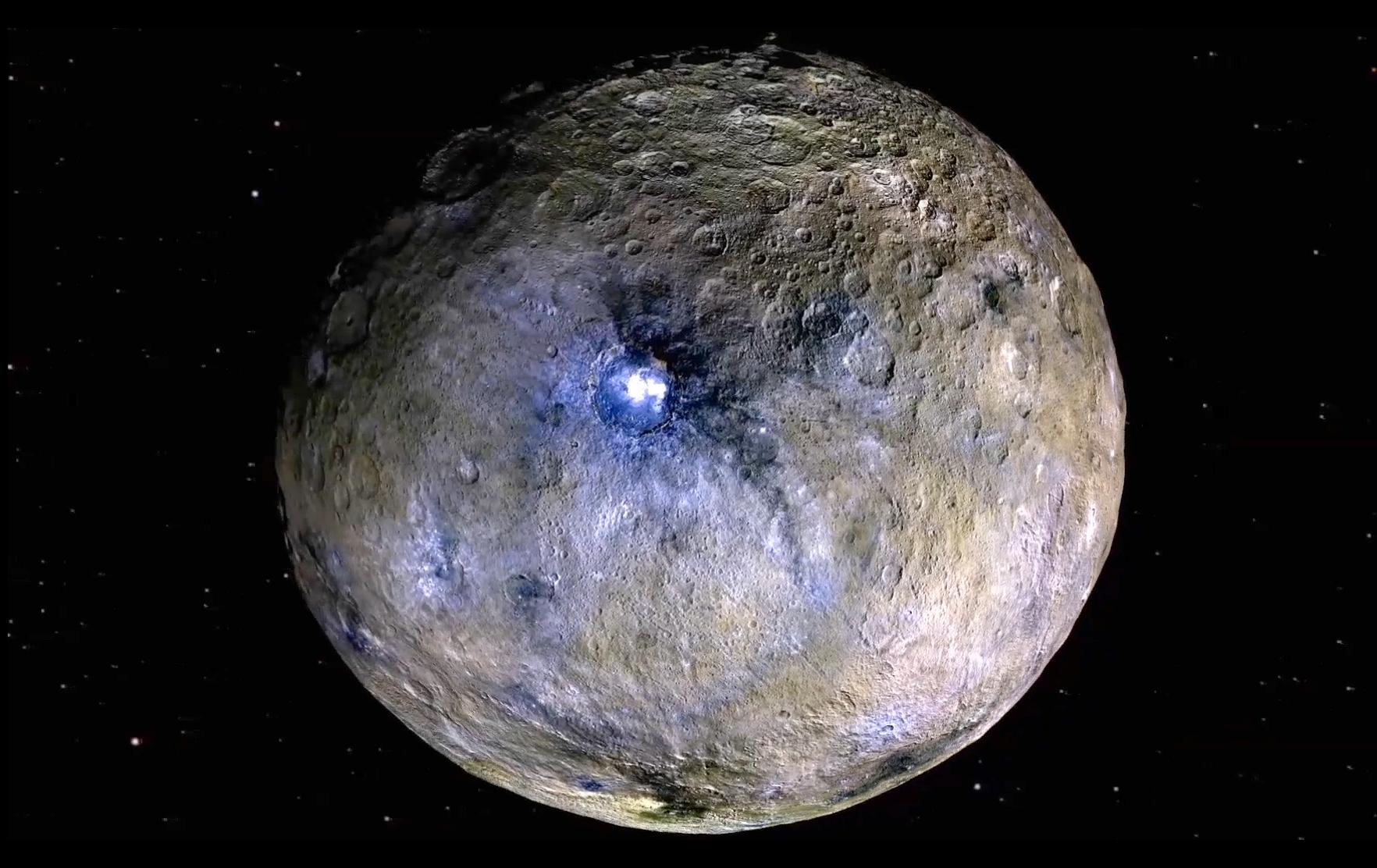 Nova pesquisa afirma que o planeta anão Ceres é um "mundo oceânico"
