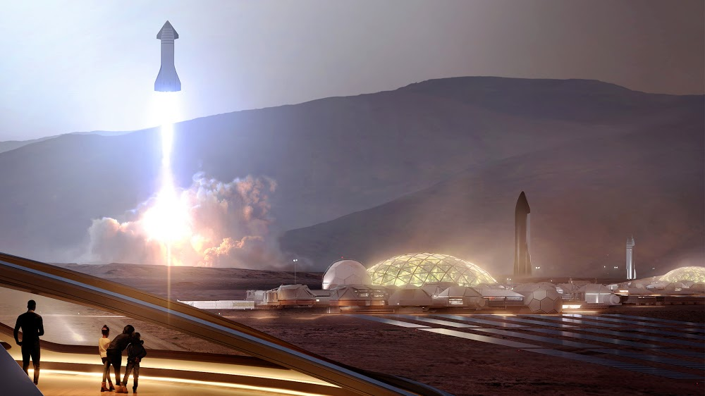Elon Musk diz que a cidade marciana será "gloriosa", mas os colonizadores podem morrer
