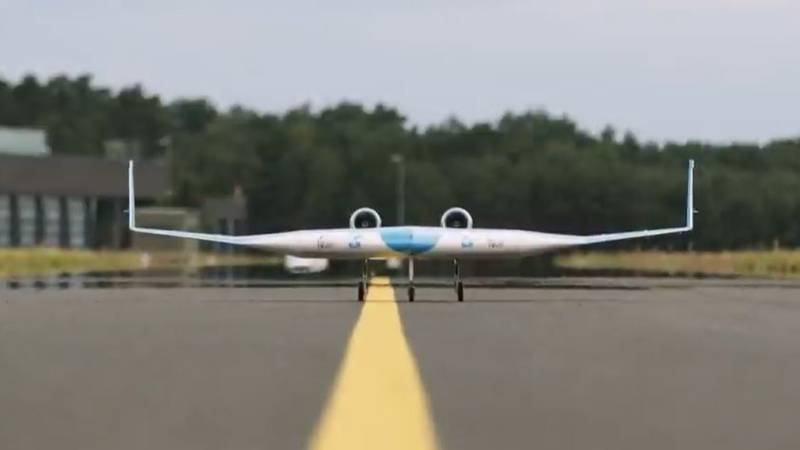 Protótipo de avião Flying-V conclui voo de teste