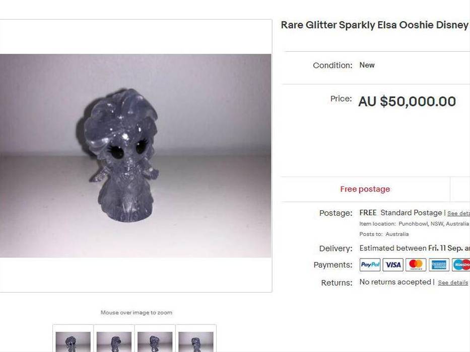 Um Baby Yoda ultra raro e ultra caro está a venda no eBay